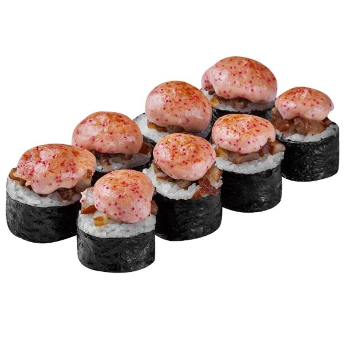 Запеченный с мидиями