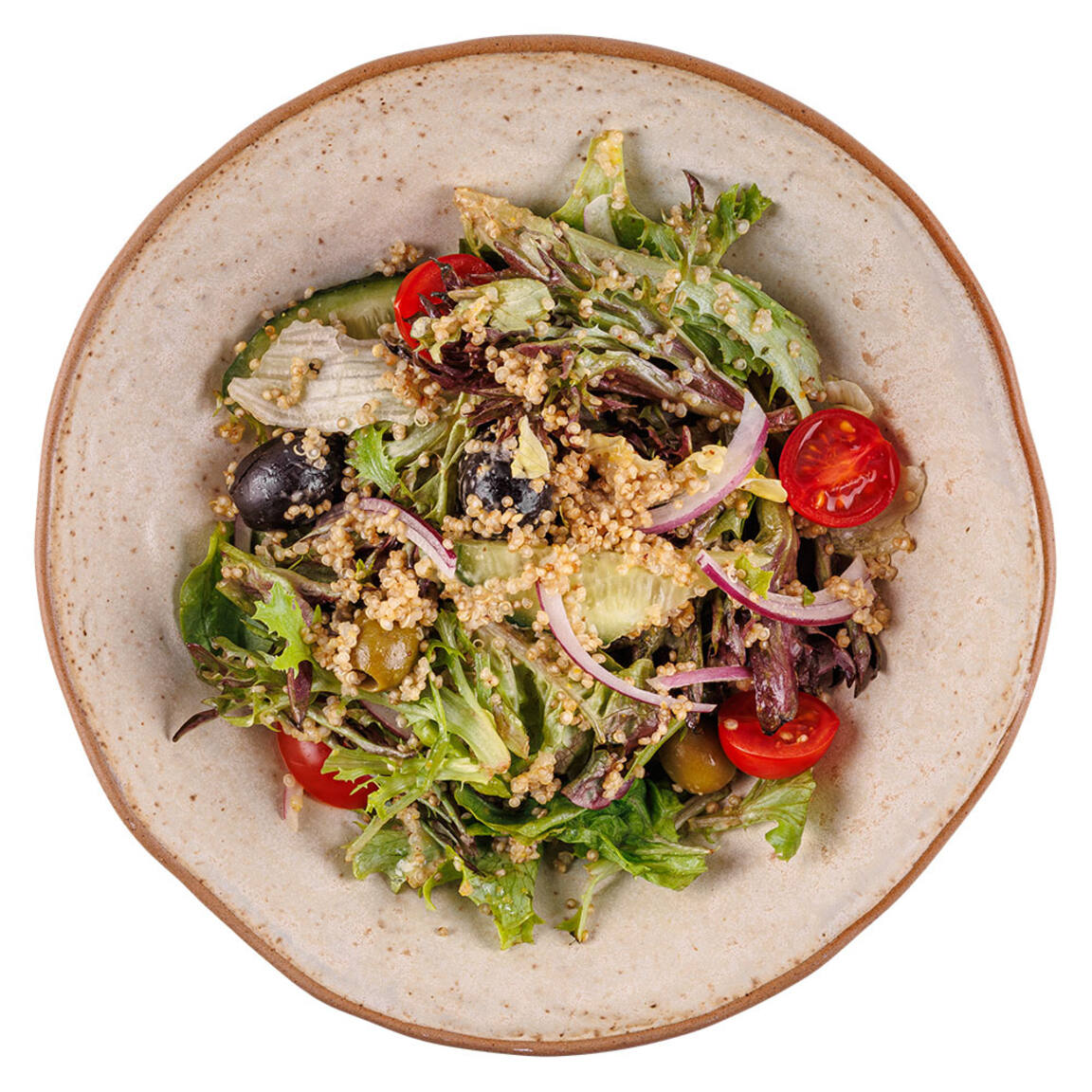 Красивая картинка Салат с киноа Мияги Севастополь