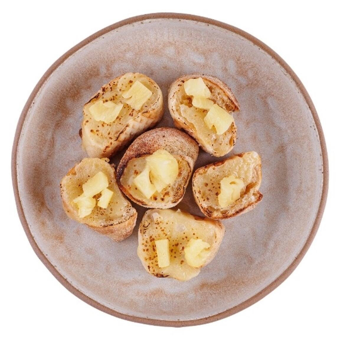 Детские Рулетики с ананасом и корицей