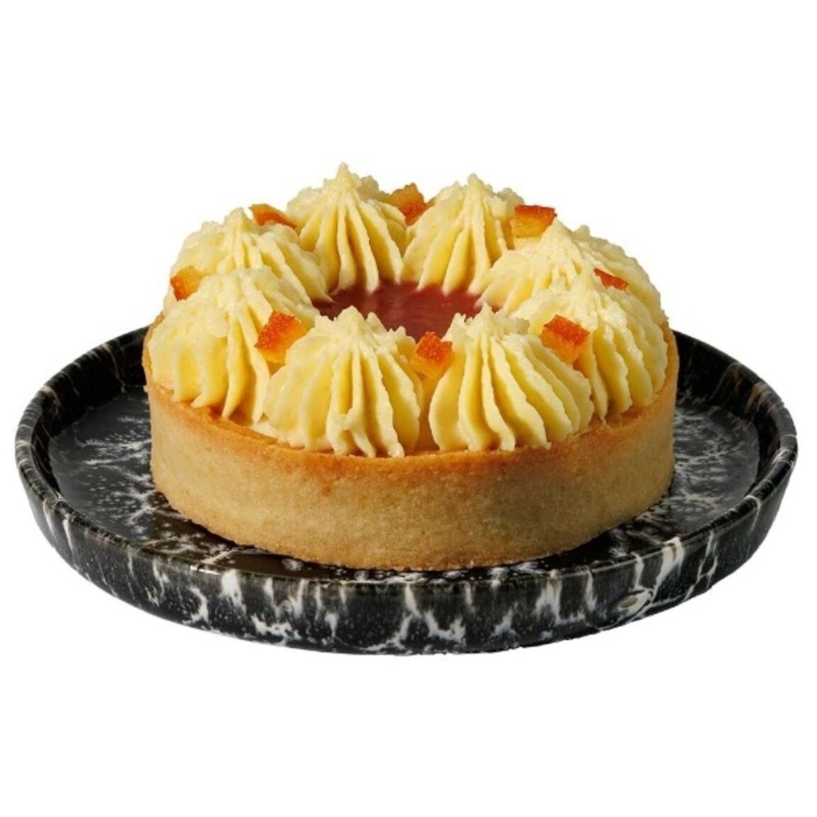 Тарт клубника-банан