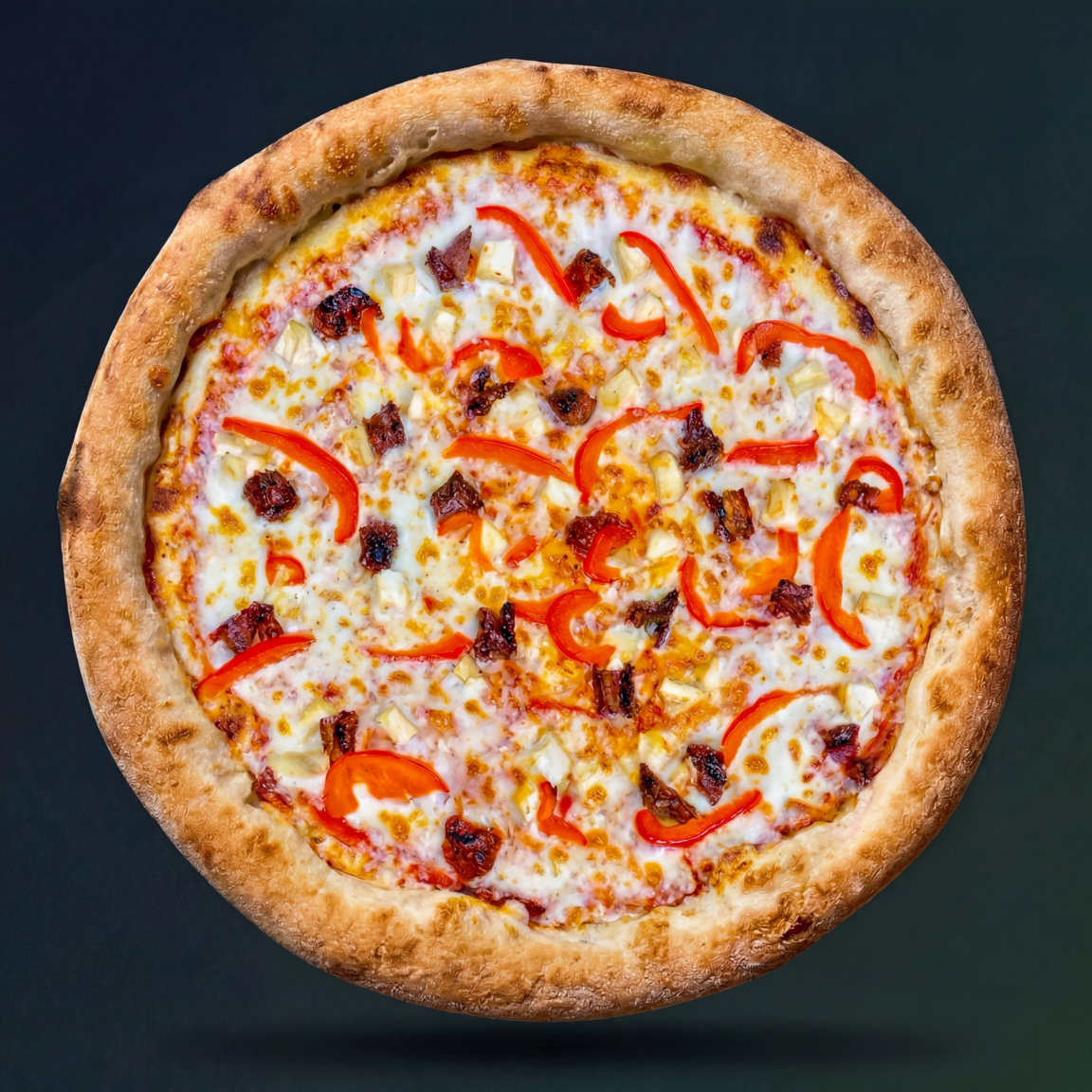 Пицца с вялеными томатами