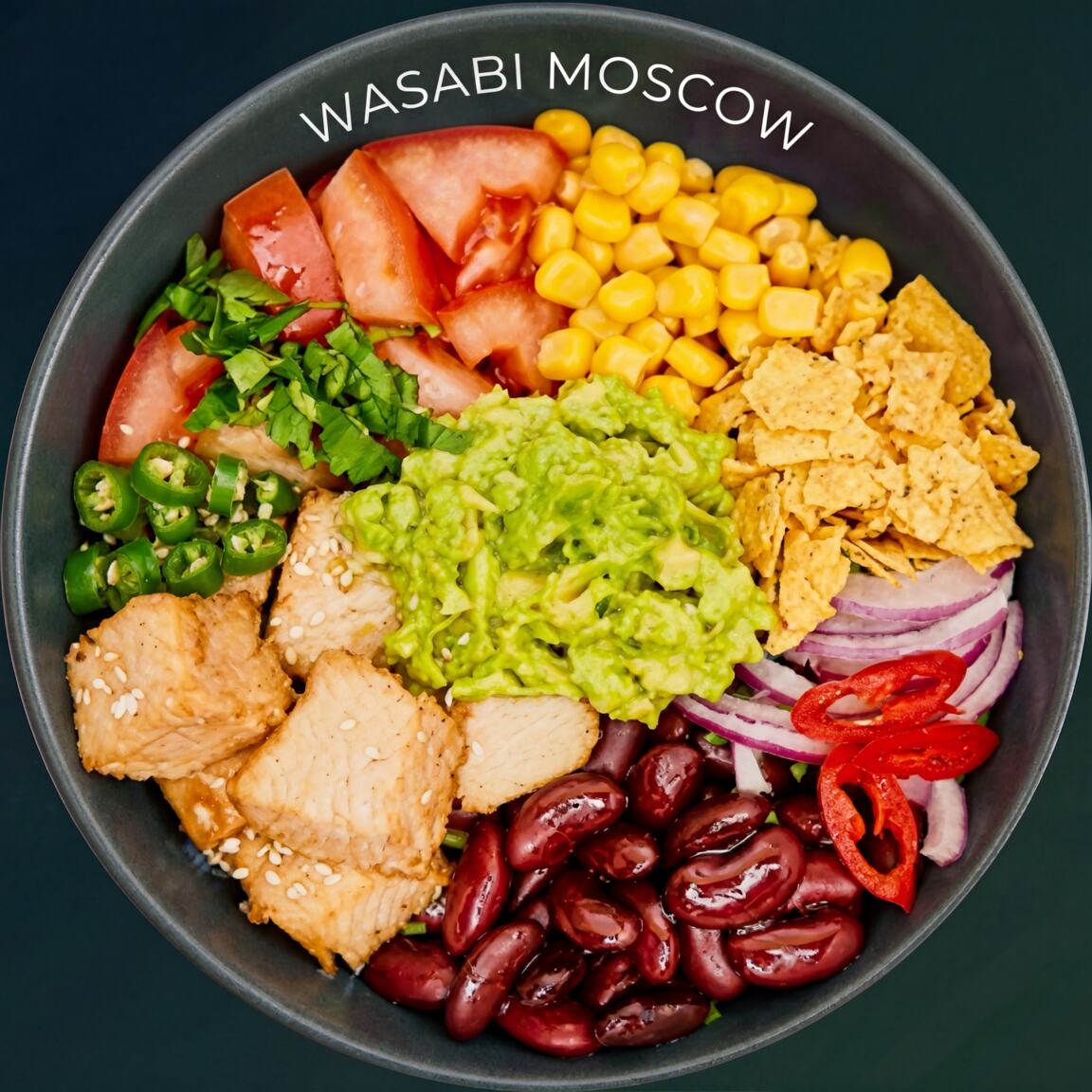 Поке с курицей