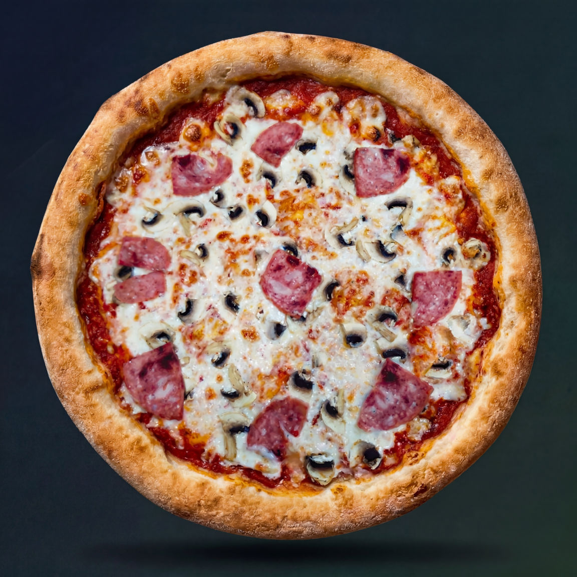 Пицца Ветчина куриная с грибами