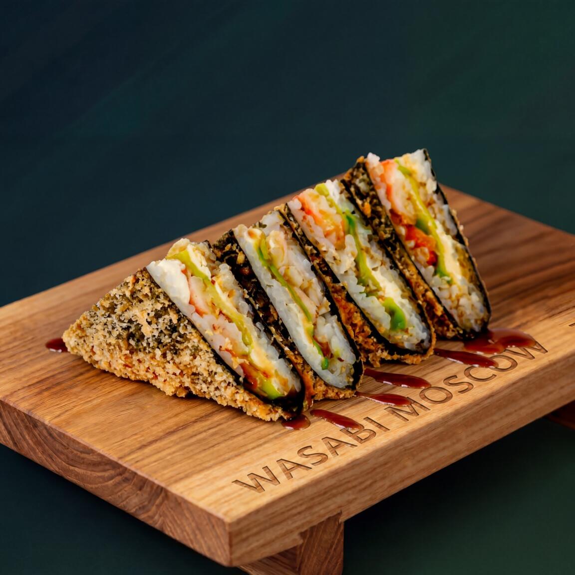 Сэндвич с крабом (ролл) 4шт.