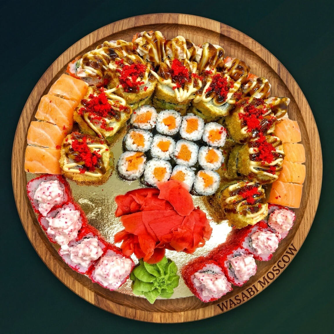 Торт из роллов МАДРИД (44шт)