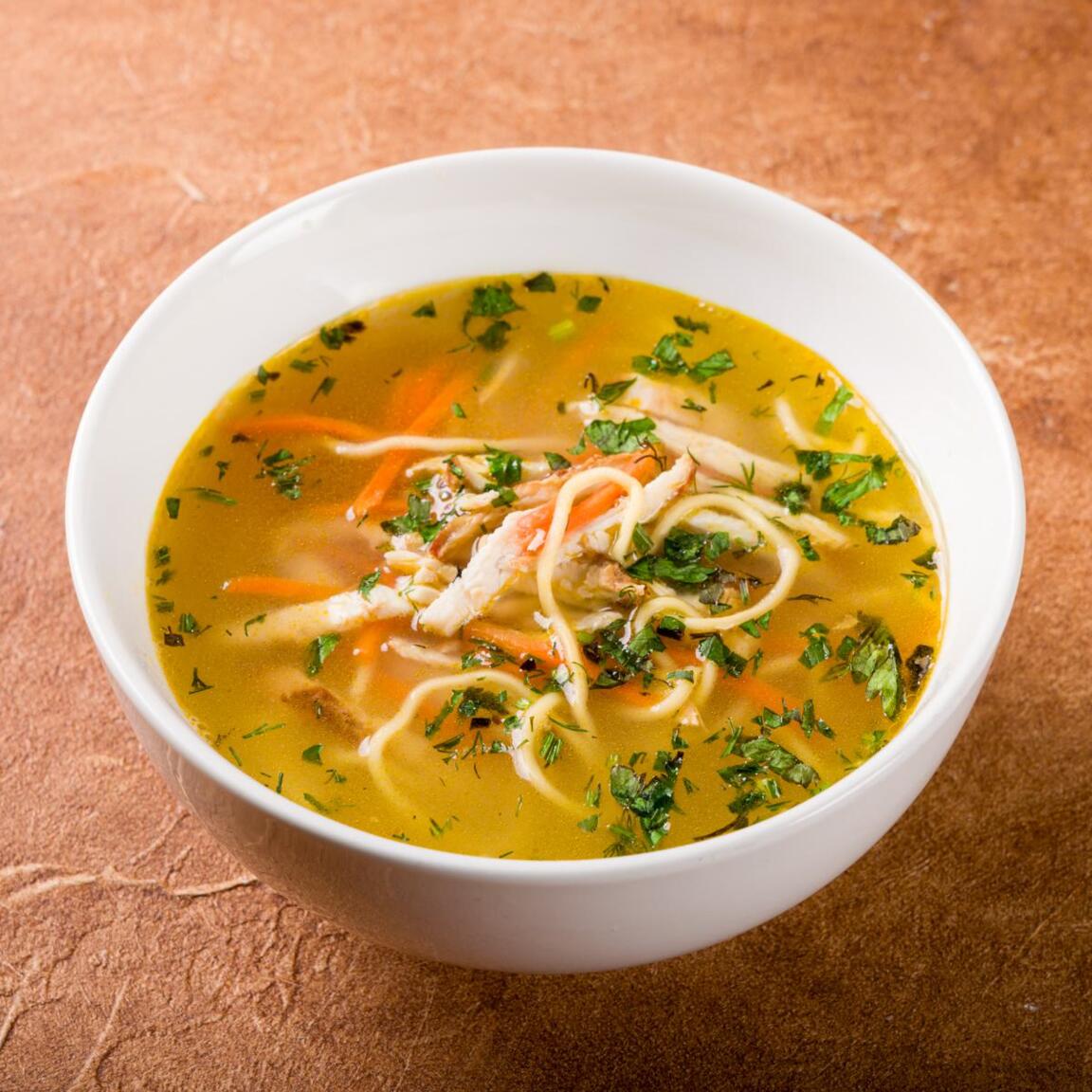 Куриная лапша